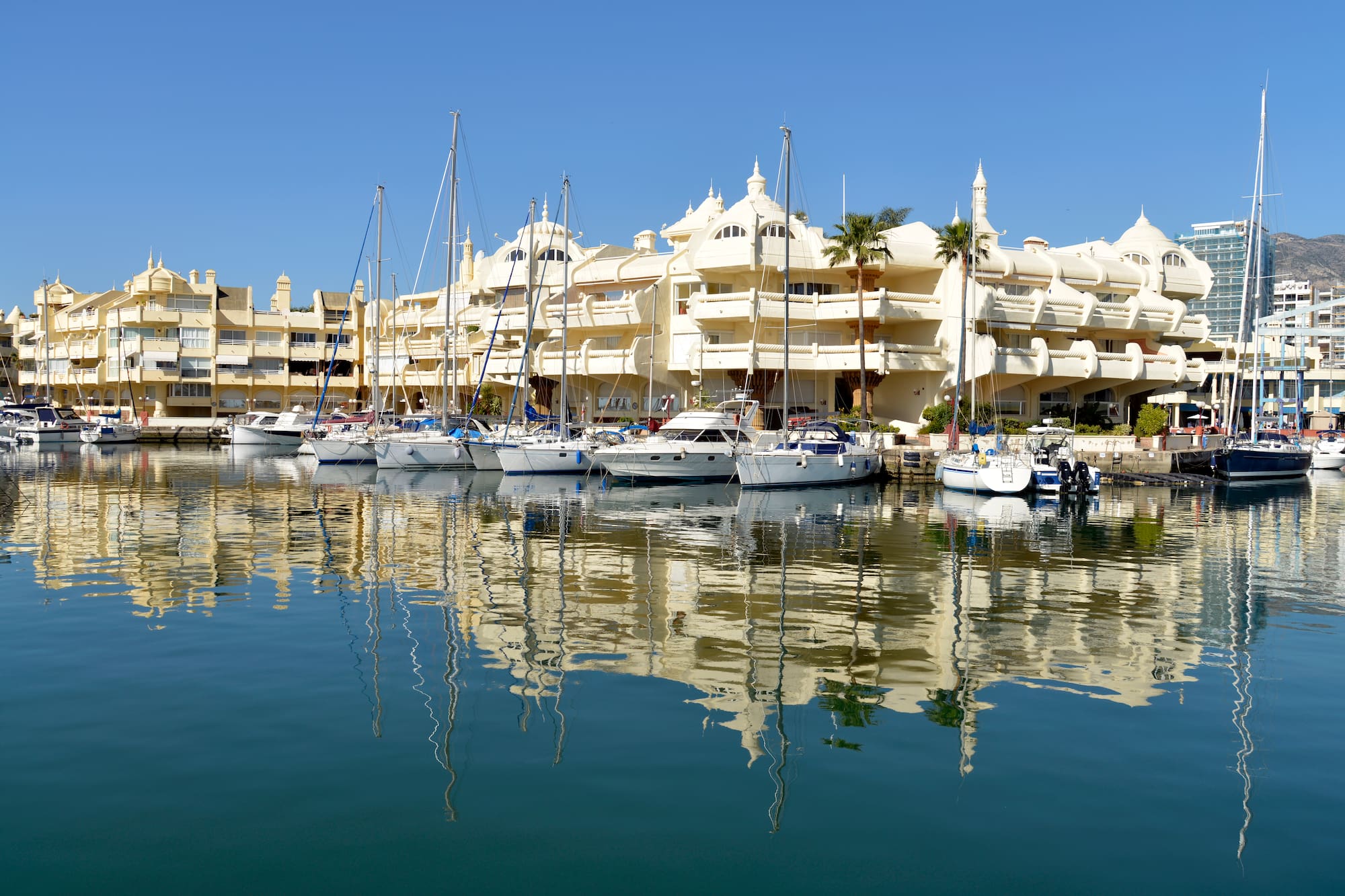 a body of water with boats in it