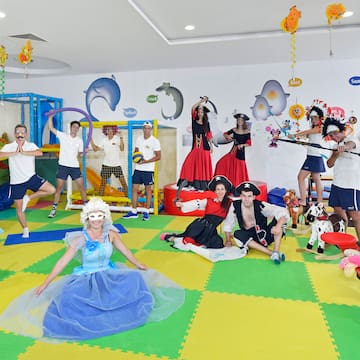 a group of people in clothing