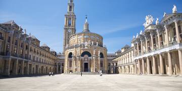 a large building with a clock tower