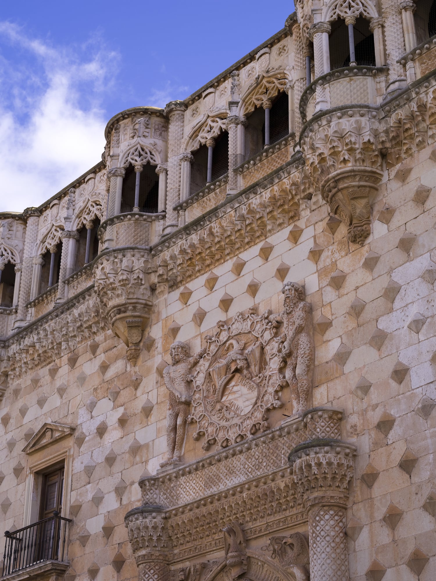 a stone building with ornate carvings