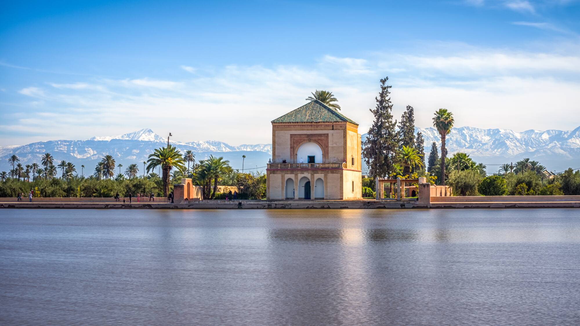 a building on the water