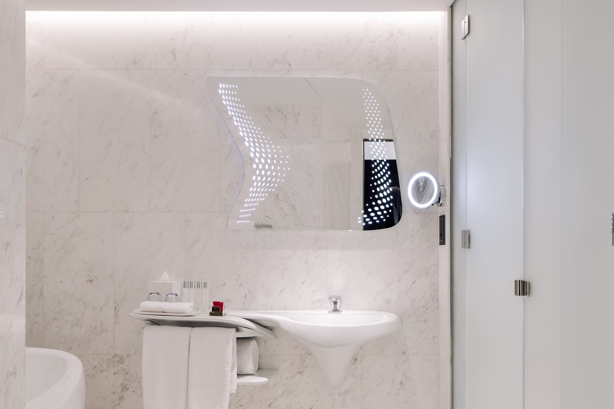 a bathroom with a sink and a bathtub