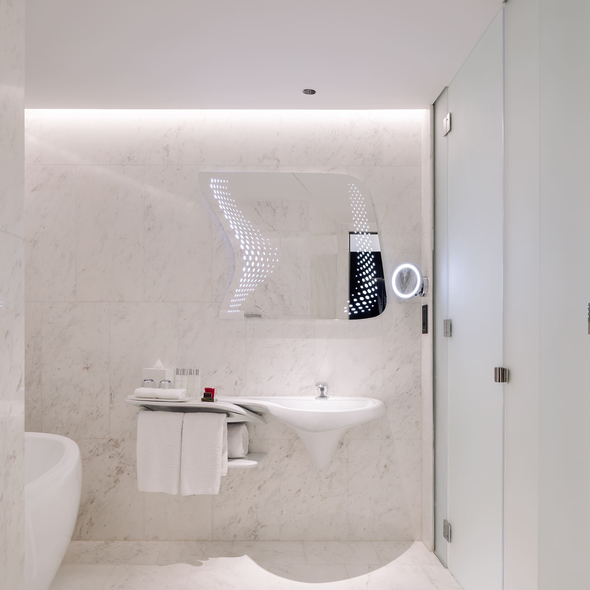 a bathroom with a sink and a bathtub