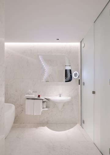 a bathroom with a sink and a bathtub