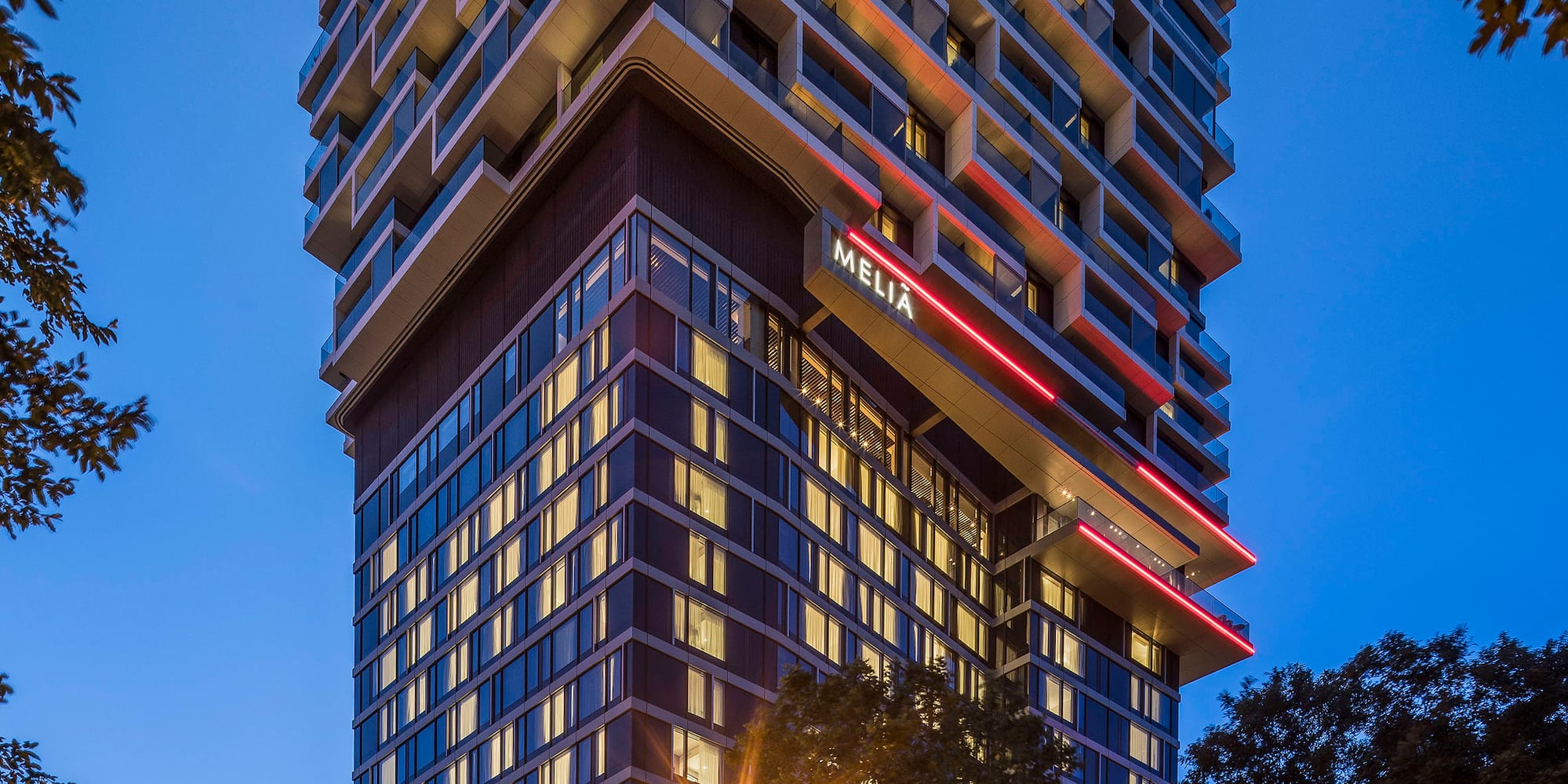 a tall building with many windows