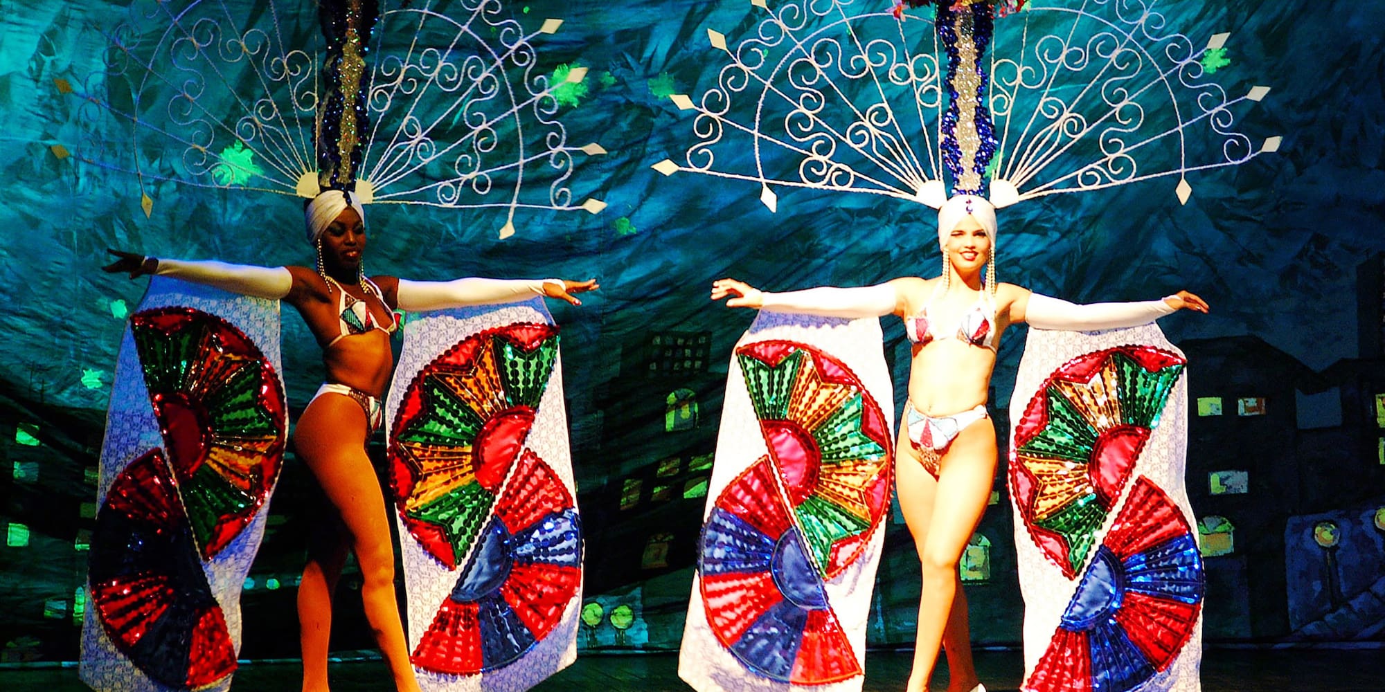 a group of women wearing clothing