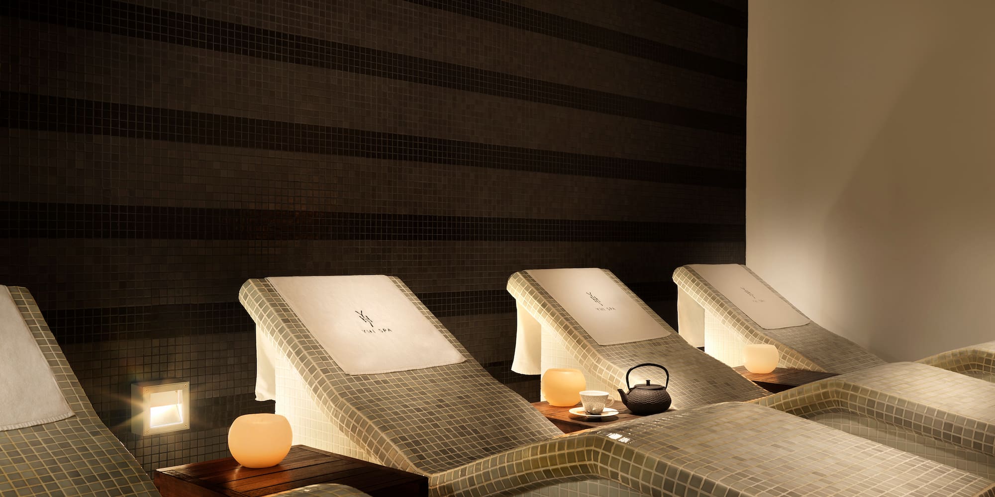 a group of chairs in a room