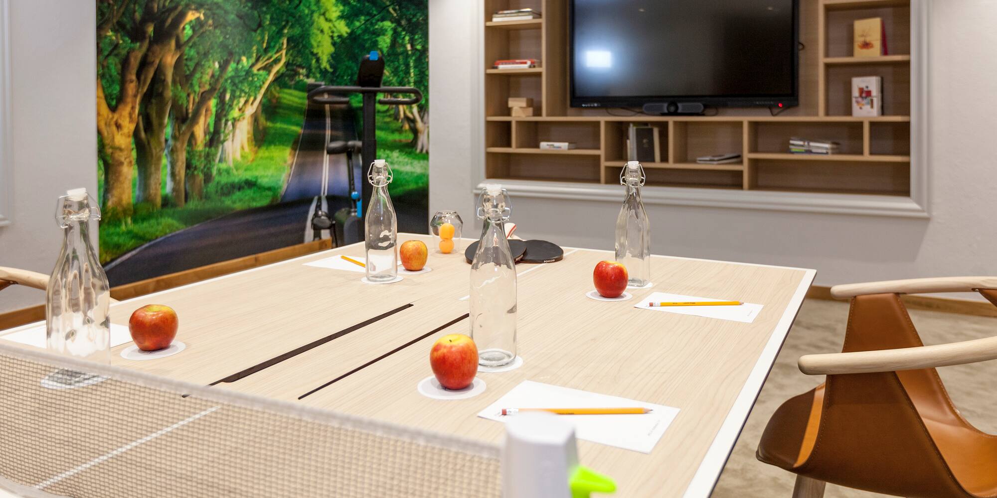 a table with fruit on it