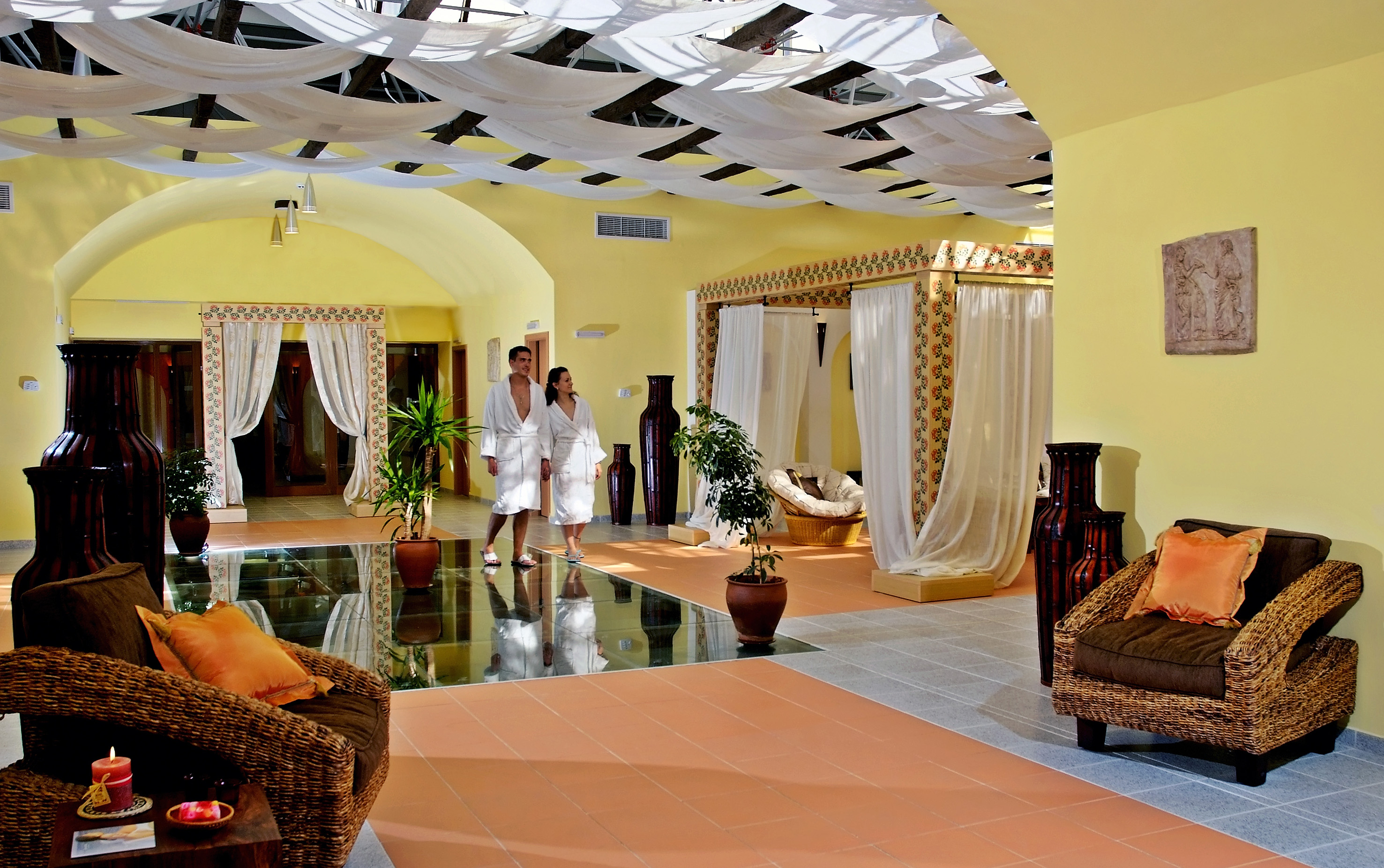 a couple of people in a room - Rose Relax Centre - SOL Nessebar Mare All Inclusive, Nesebar