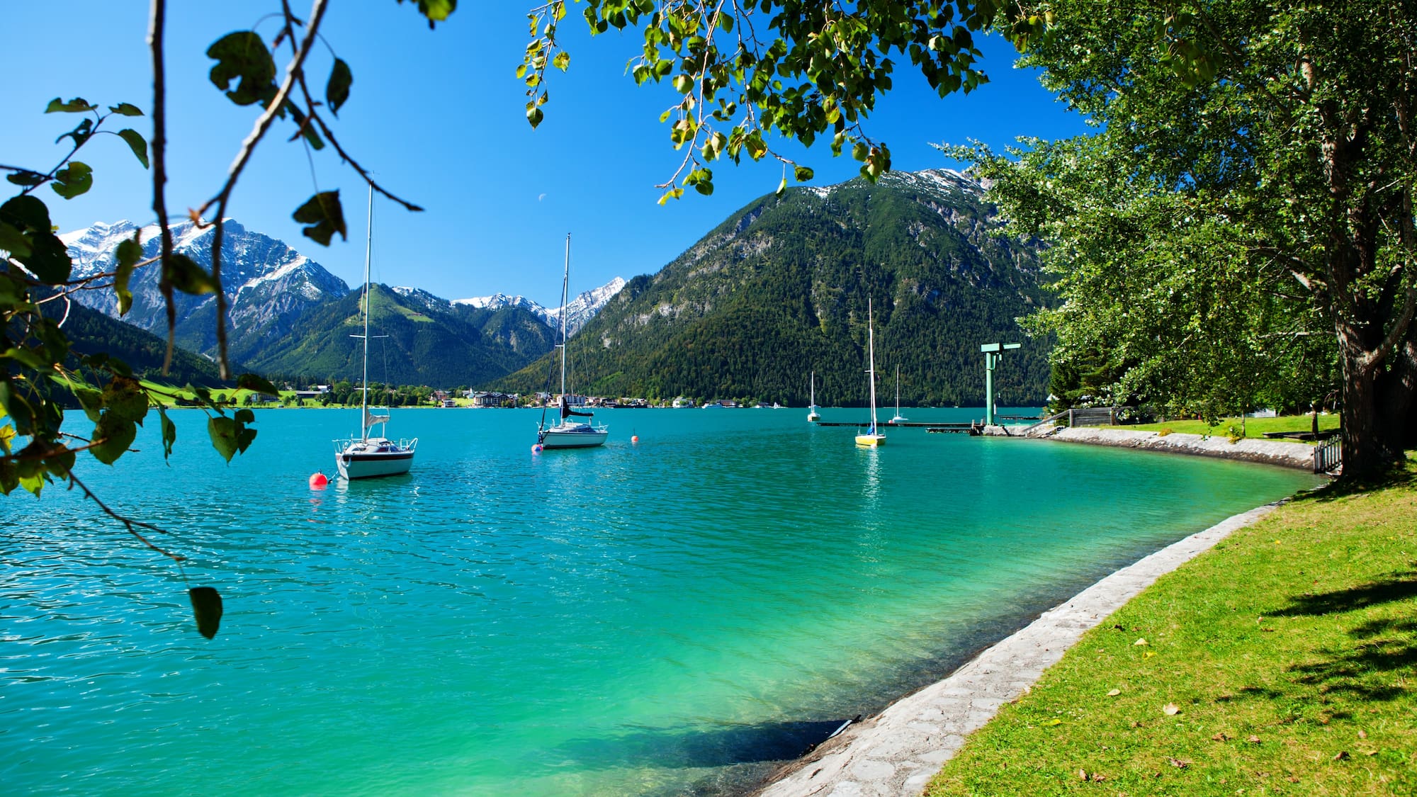 boats on a body of water