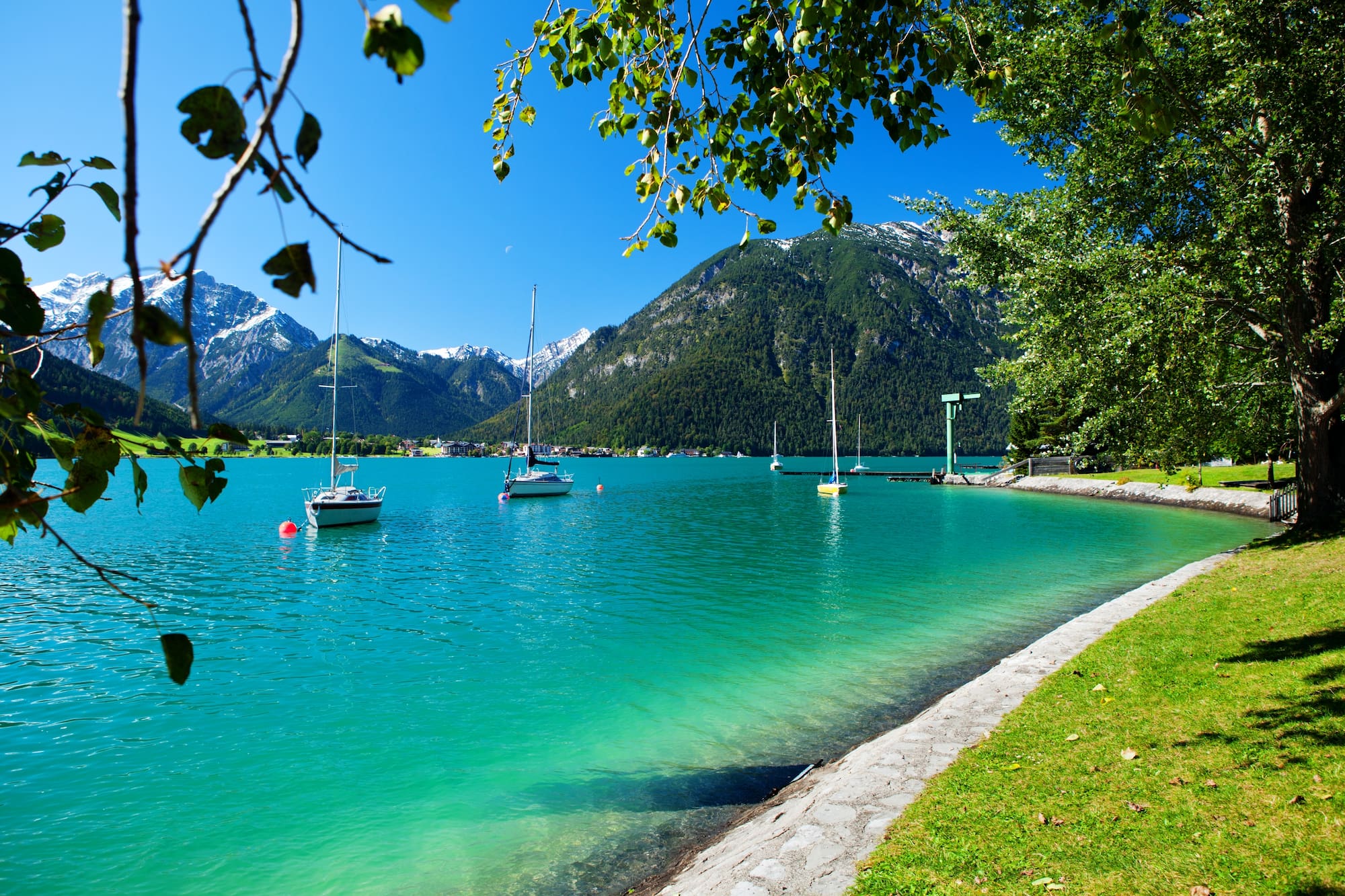 boats on a body of water