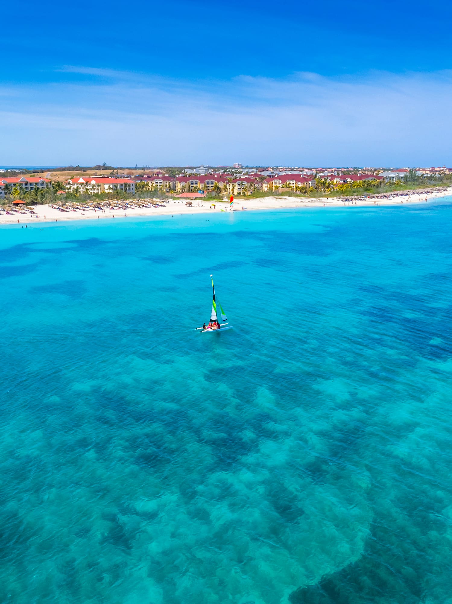 a sailboat in the water