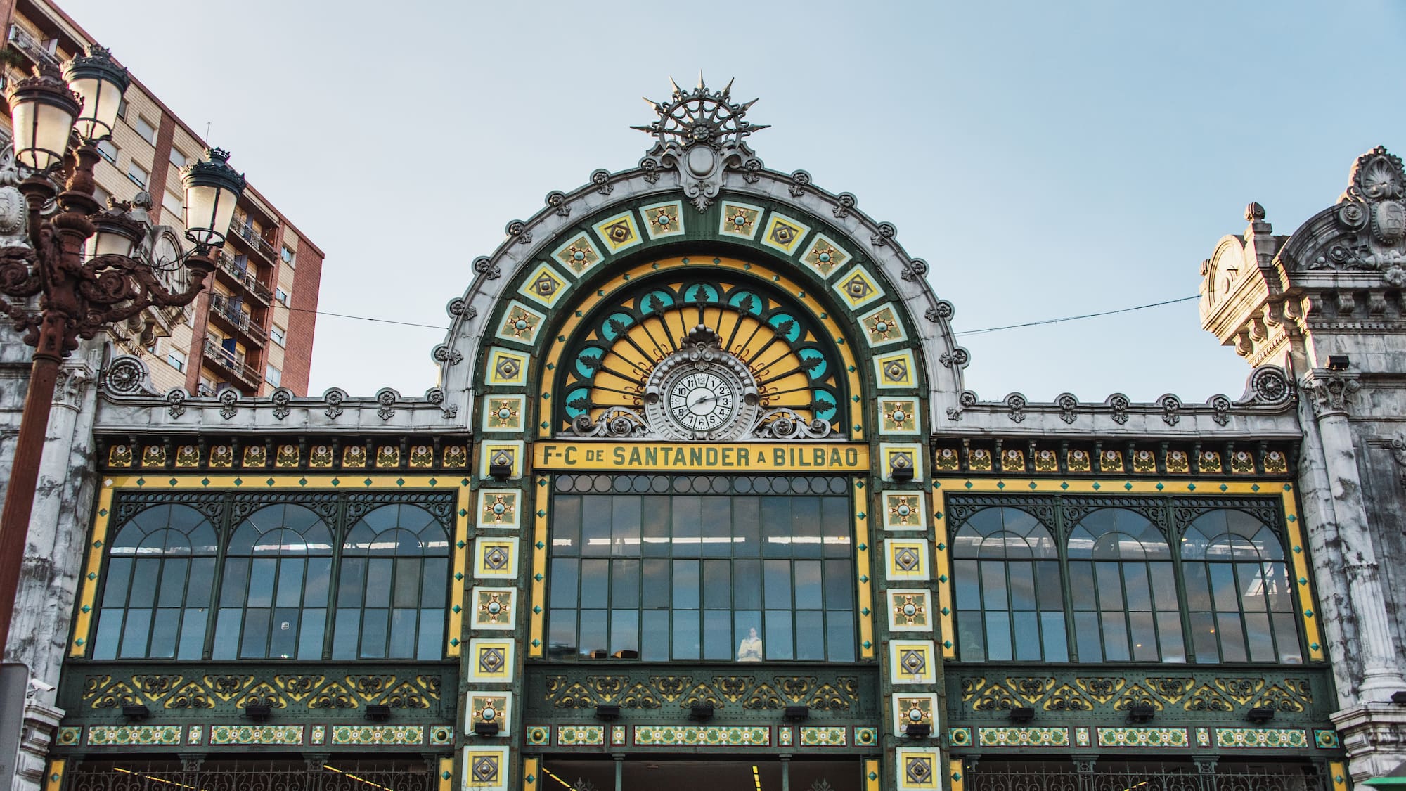 a building with a clock on top