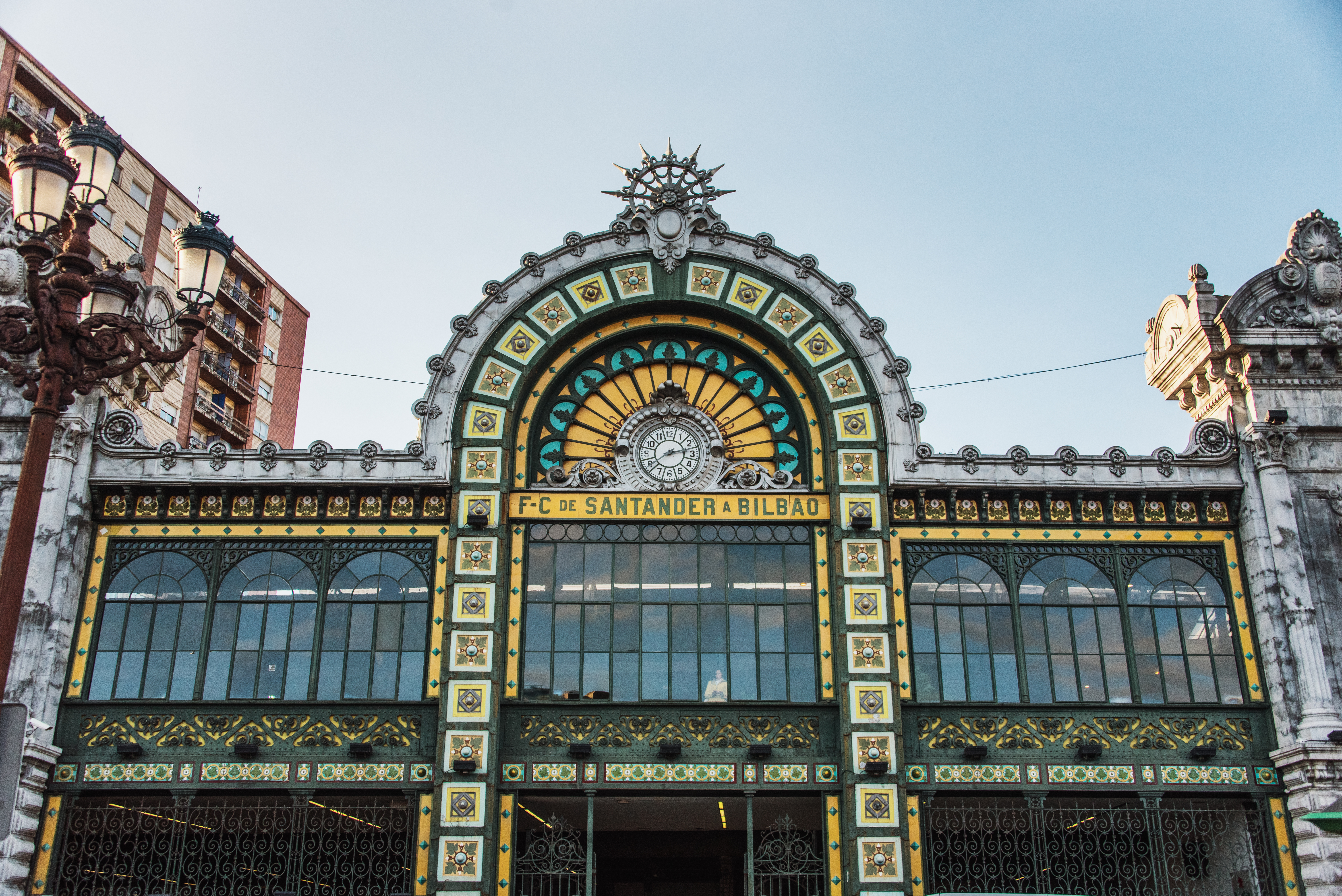 a building with a clock on top