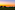 Sunset over Dubai skyline, Burj Khalifa, palm trees, and green field.