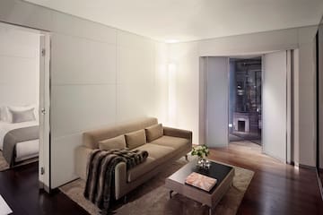 a couch in a room