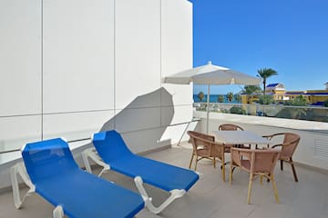 chairs and chairs on a patio