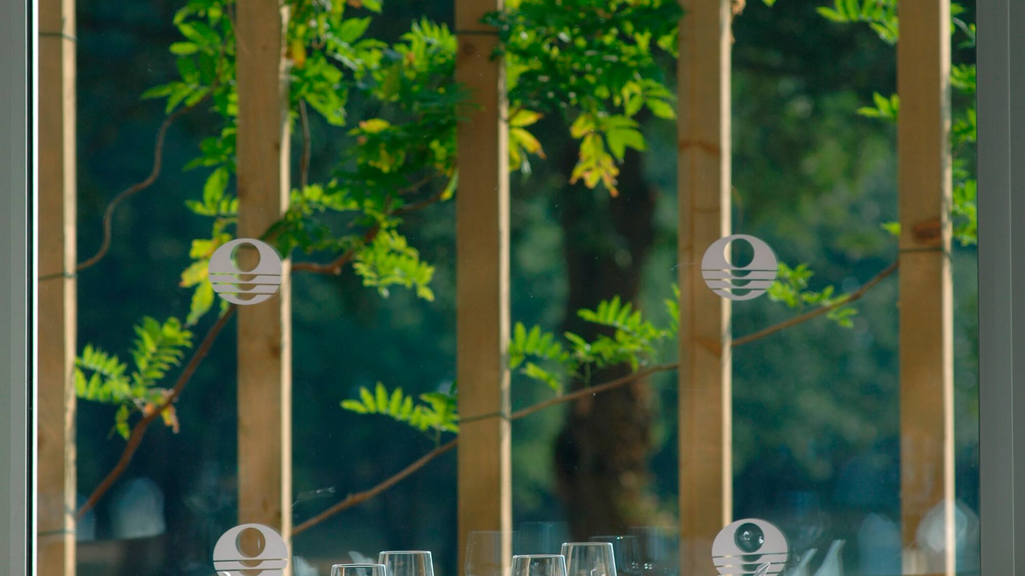 a table set for a dinner party