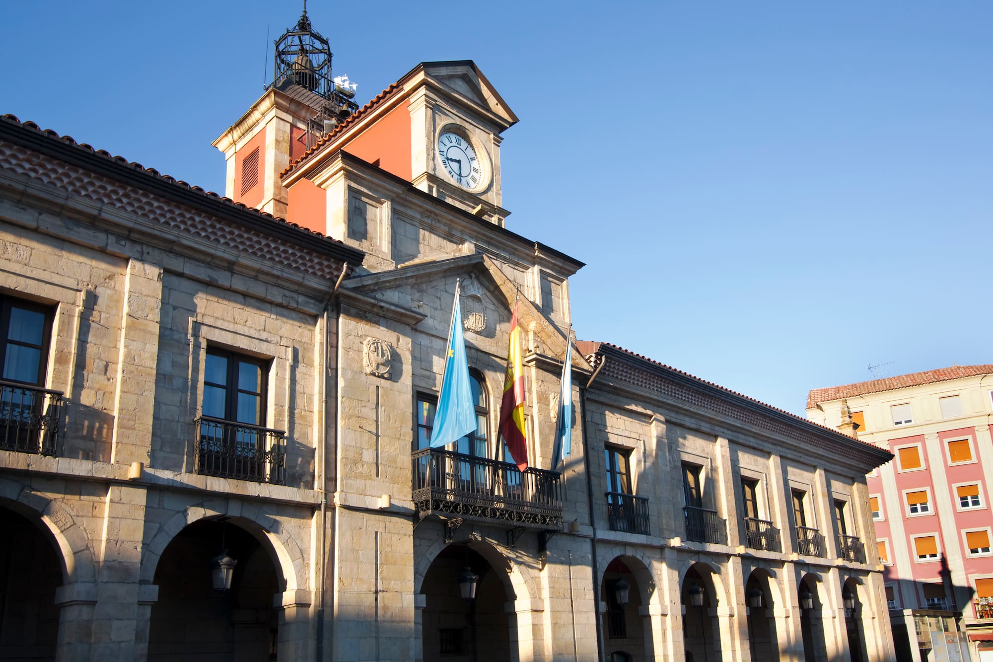 a building with a clock on the top