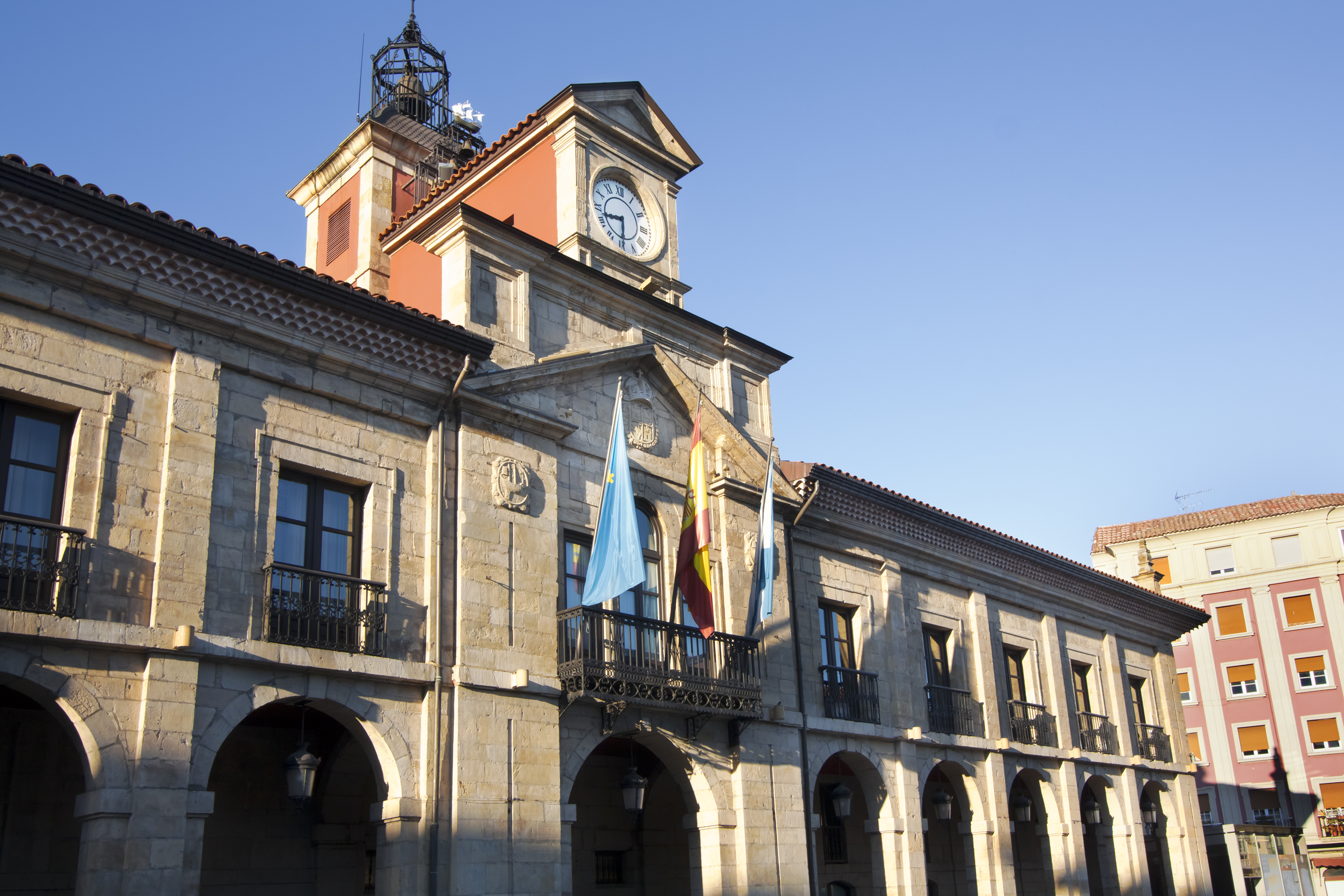 a building with a clock on the top
