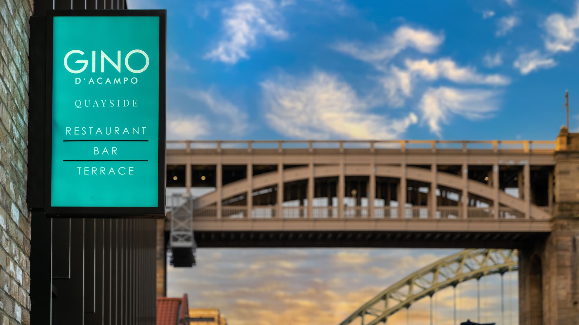 a sign on a building