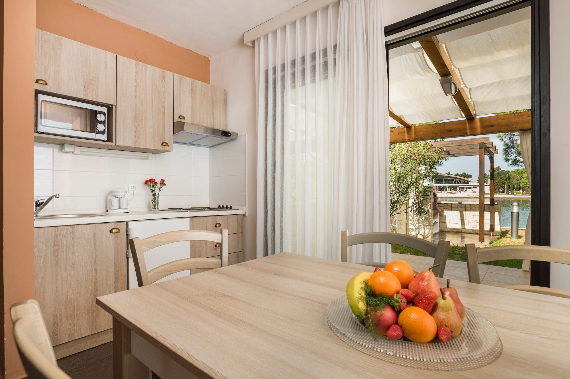 a table with fruit on it