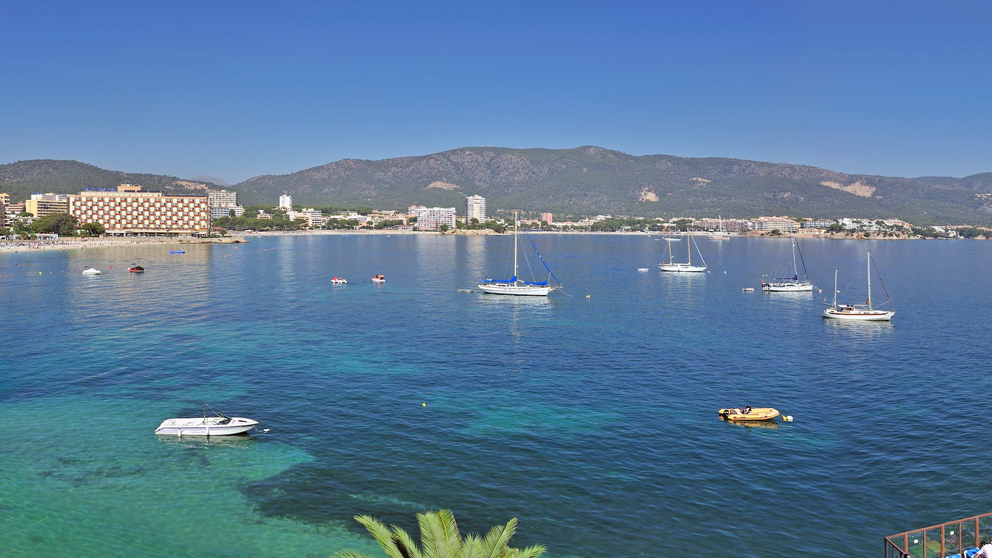 boats in the water with boats in the water