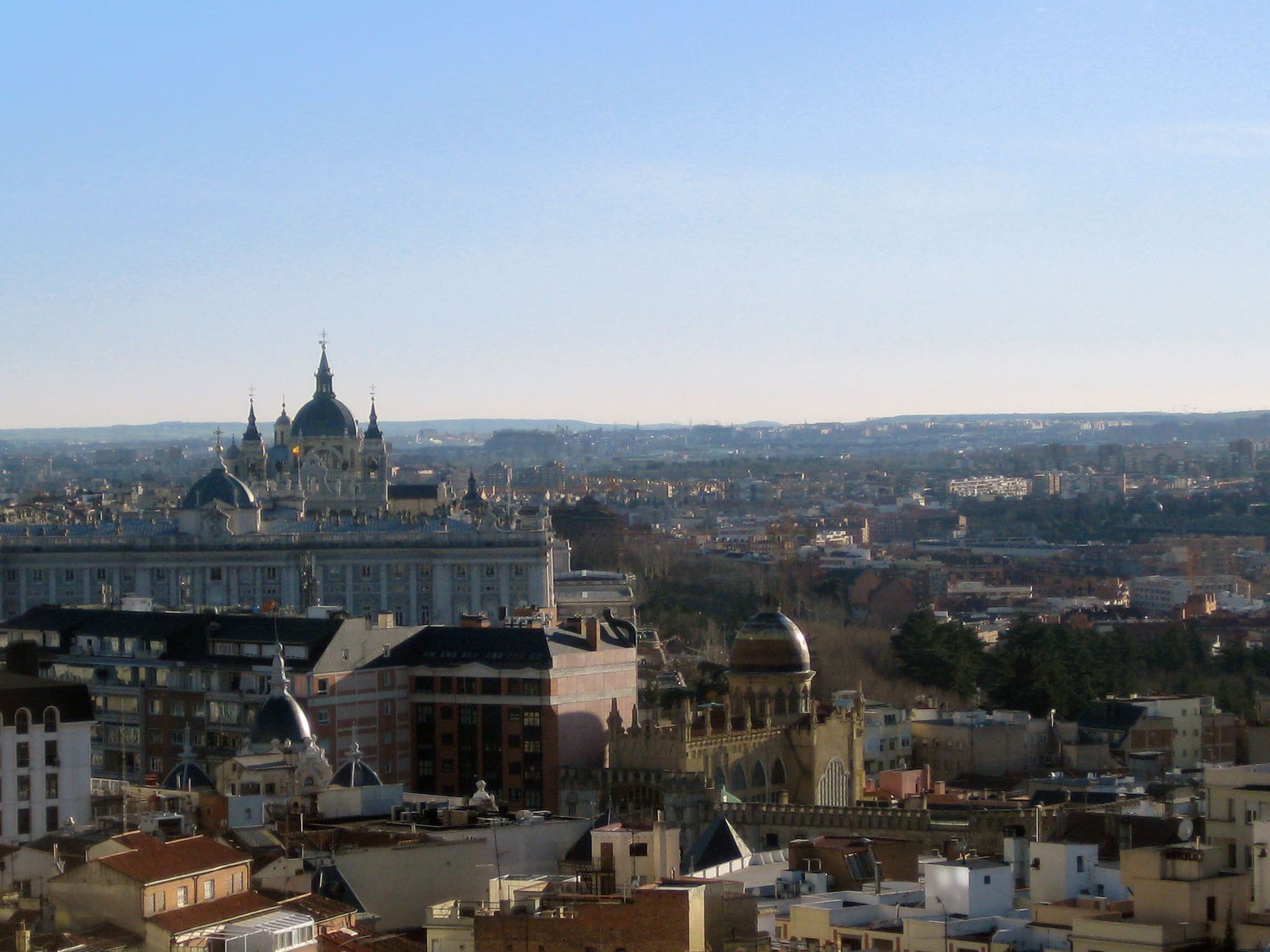 a city with many buildings