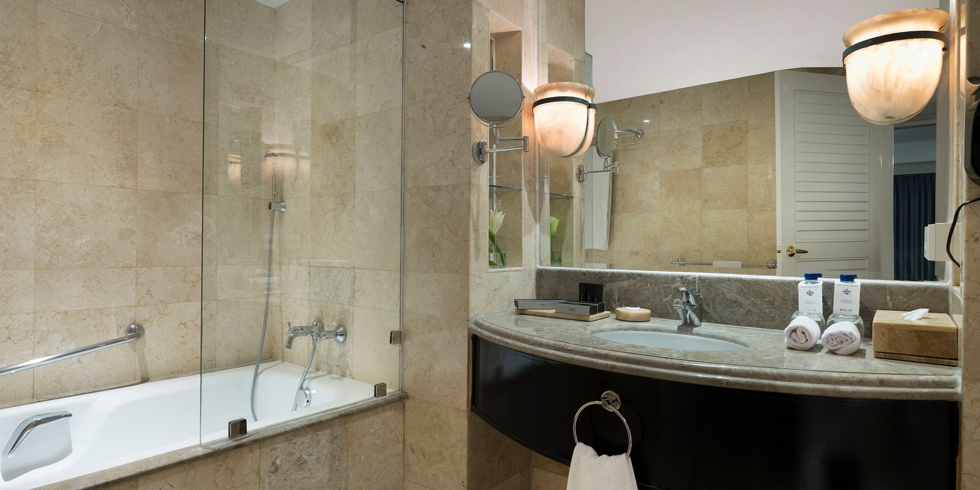 a bathroom with a sink and a bathtub