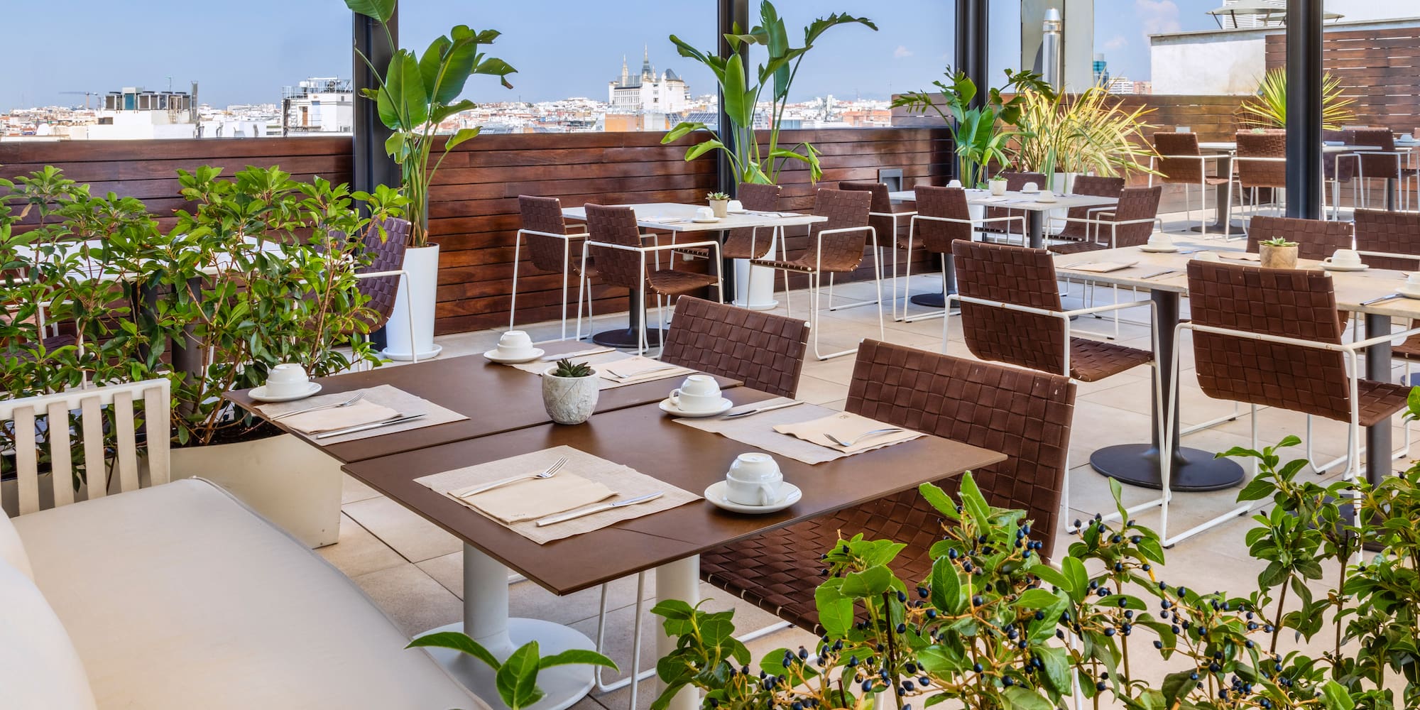 a restaurant with tables and chairs
