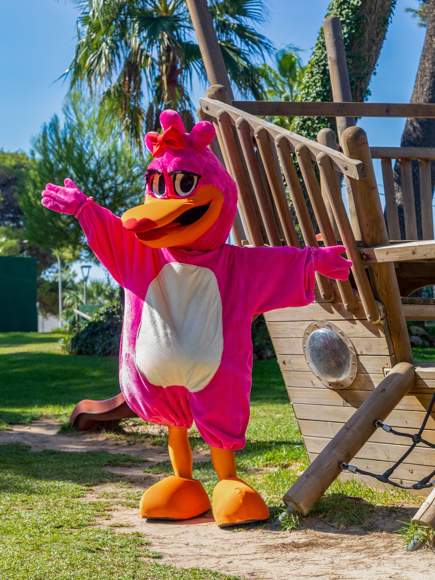 a person in a garment