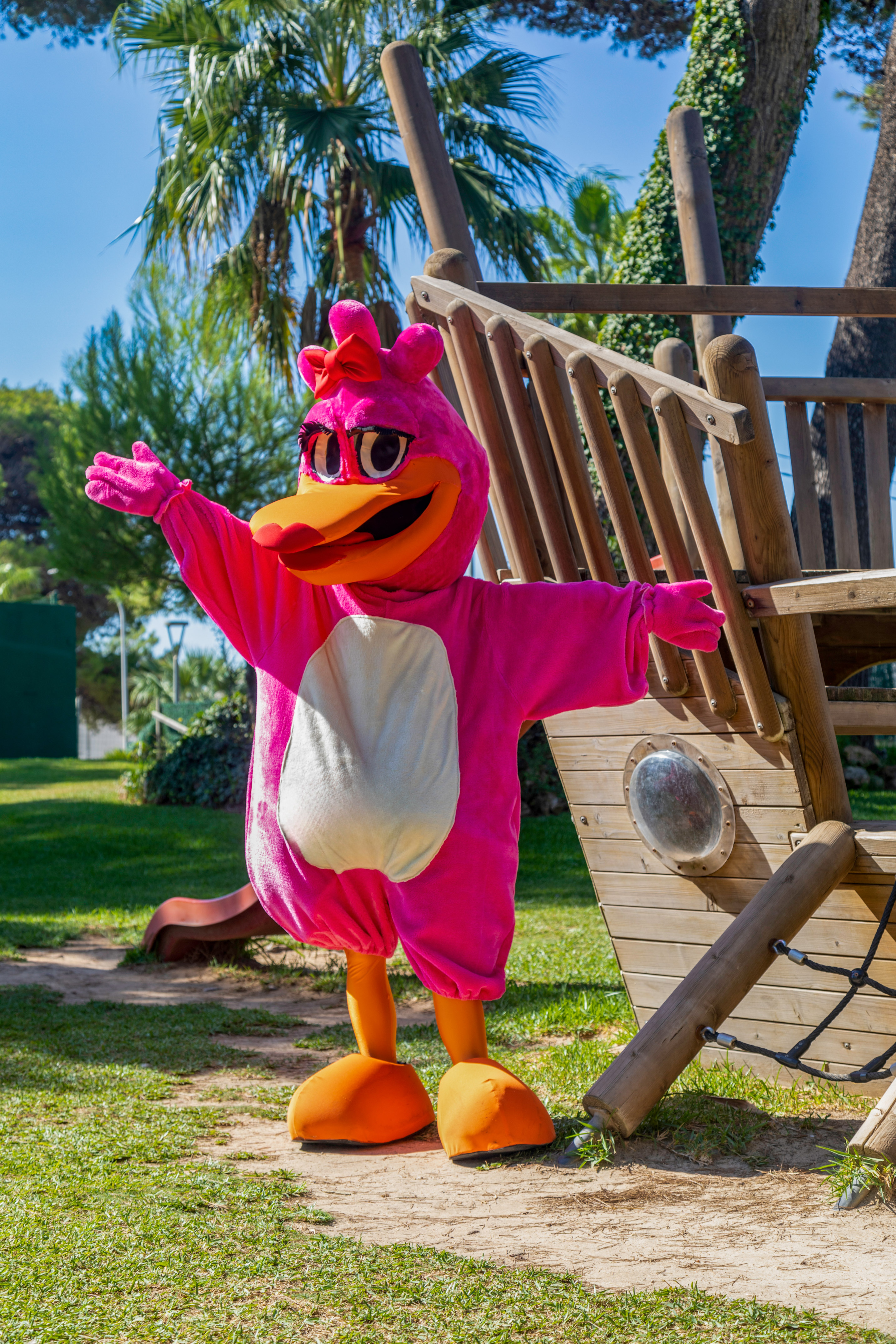 a person in a garment