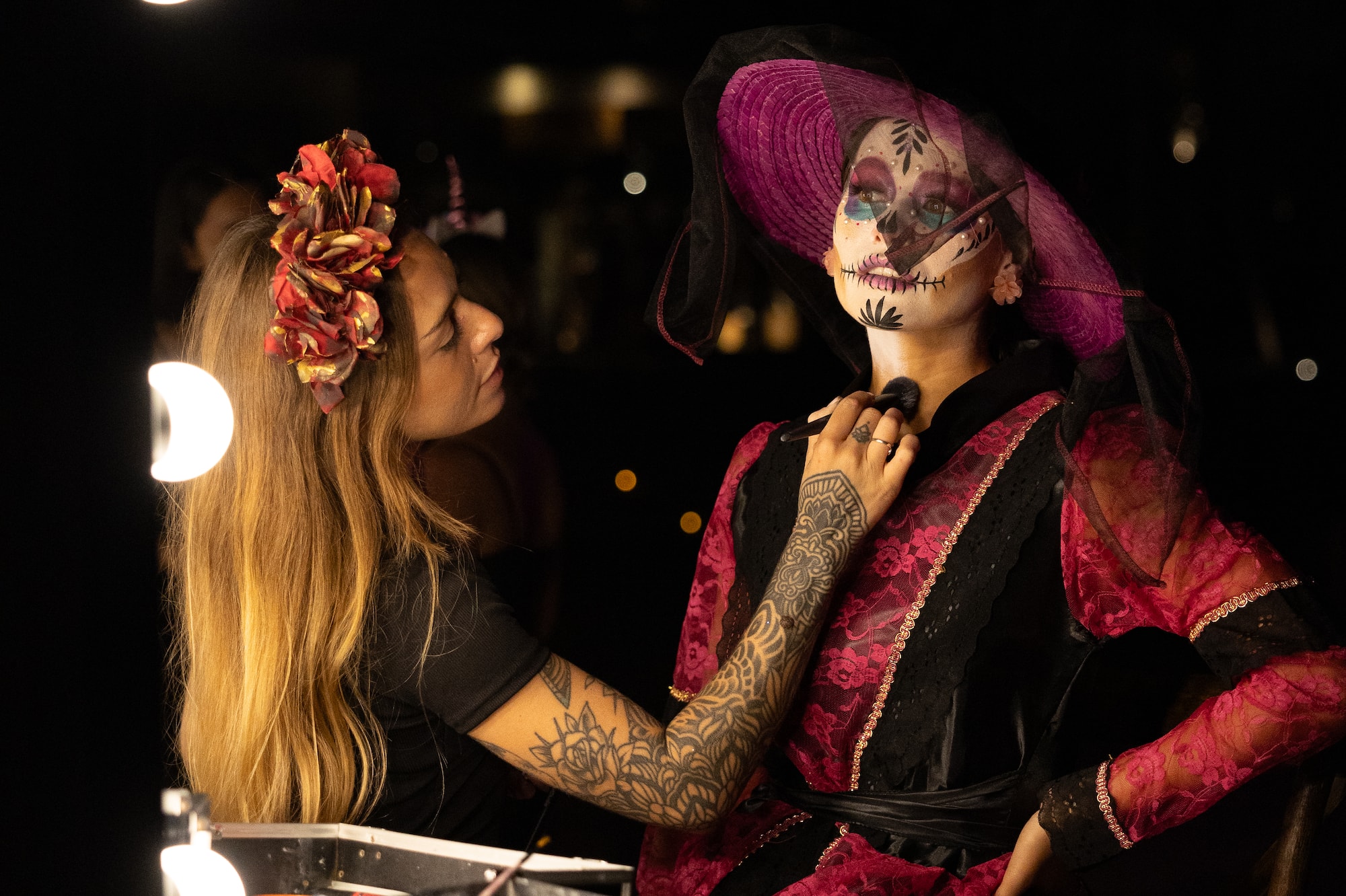 a woman in a garment