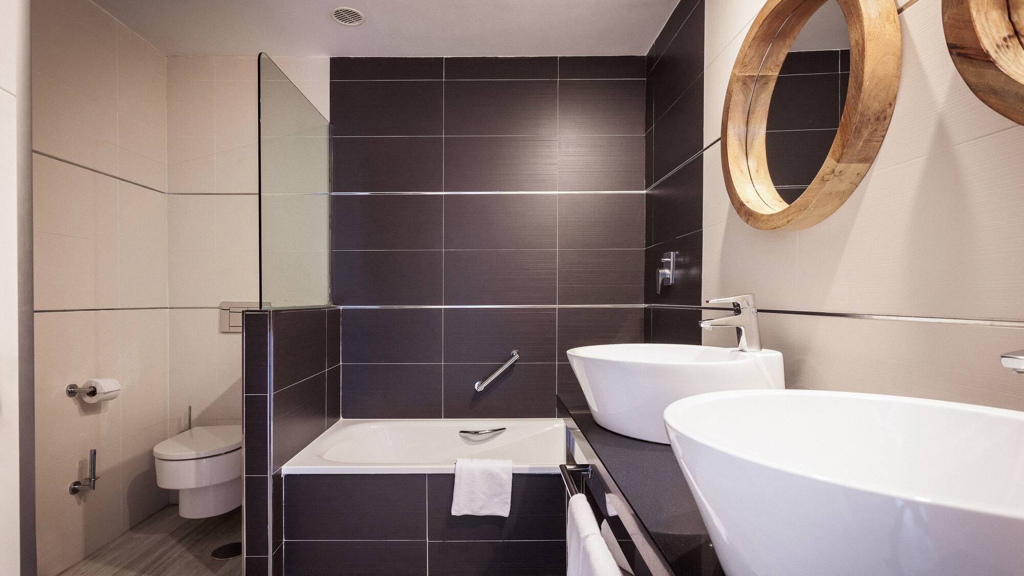 a bathroom with a sink and a toilet