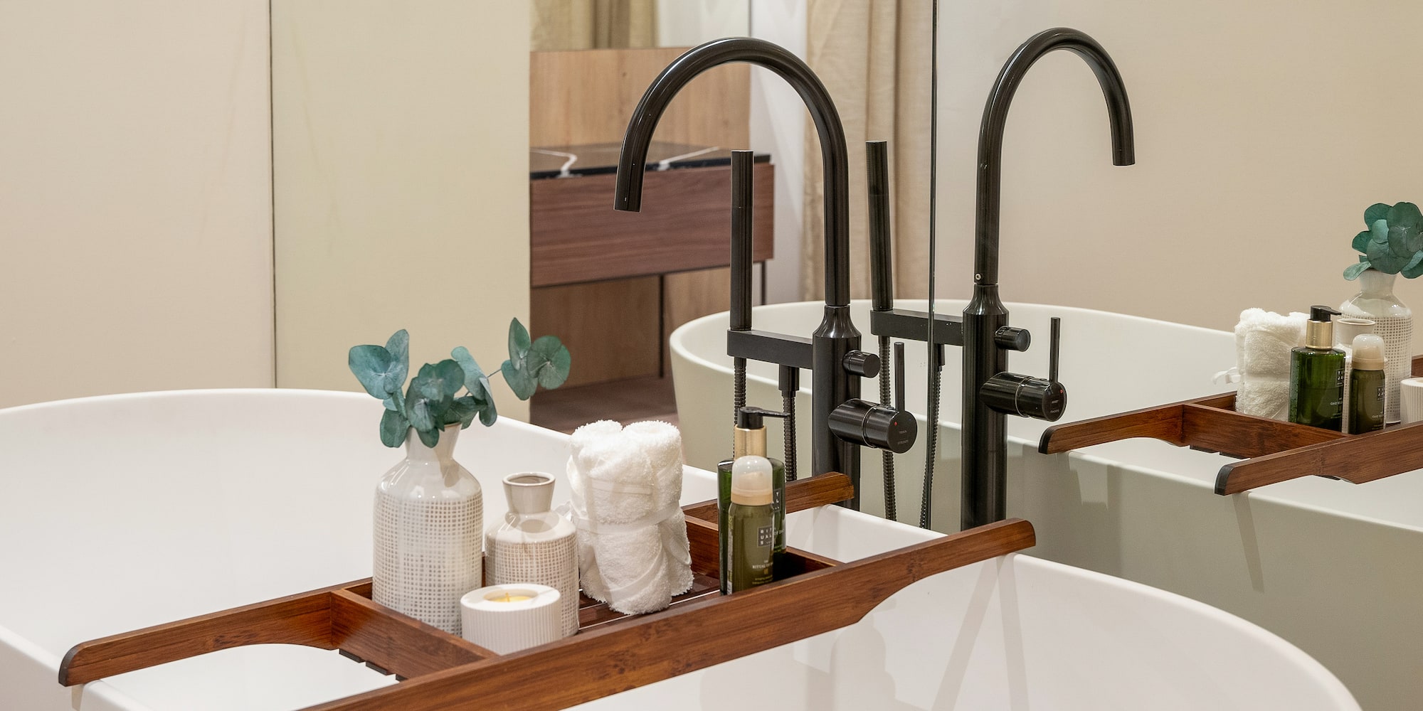 a tray with objects on it