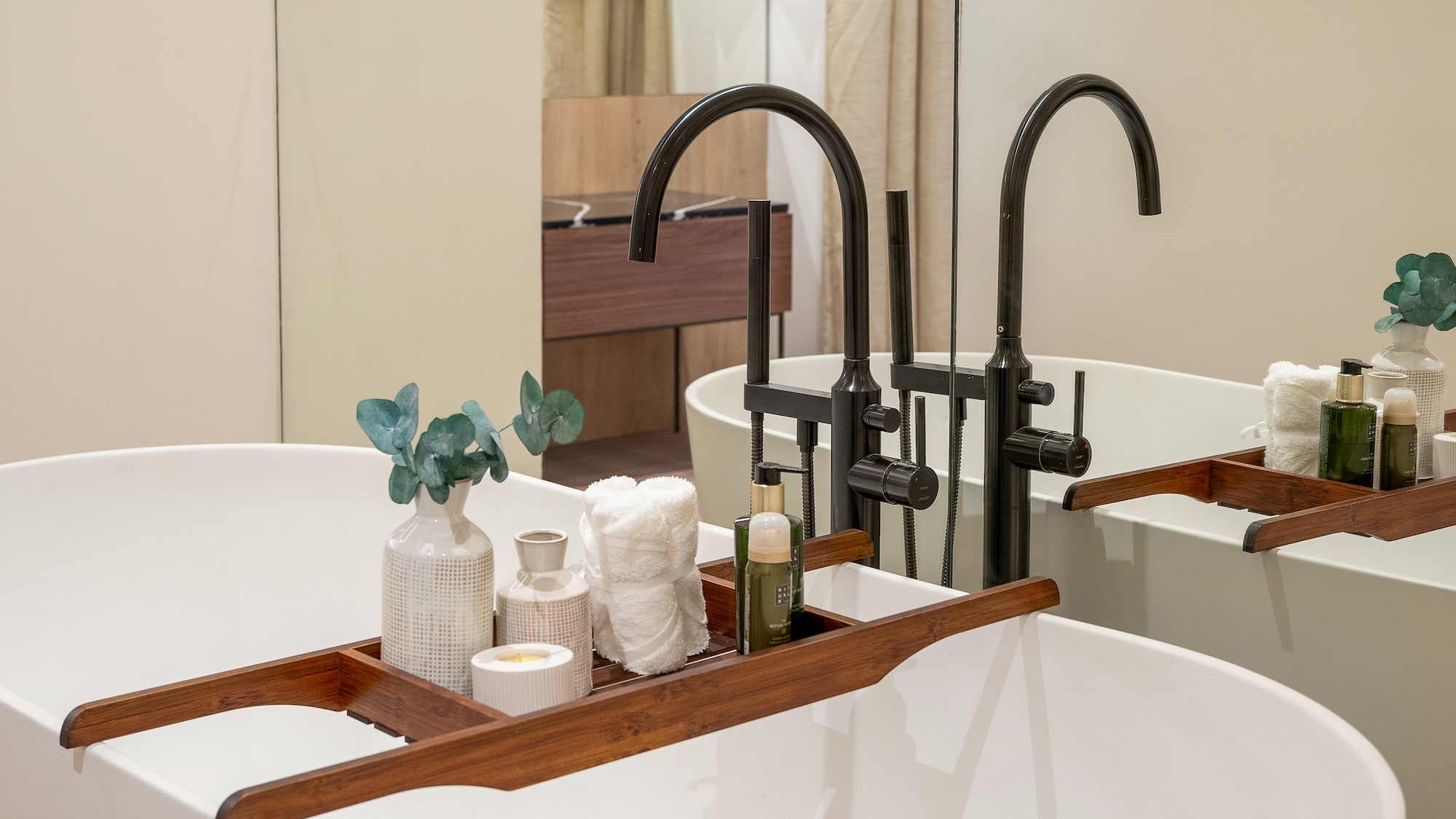 a tray with objects on it