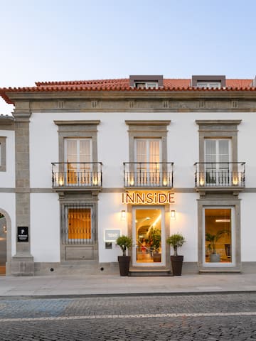 a building with a sign on the front