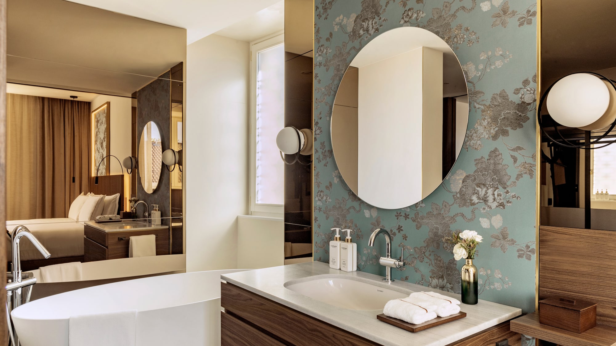 a bathroom with a sink and a tub