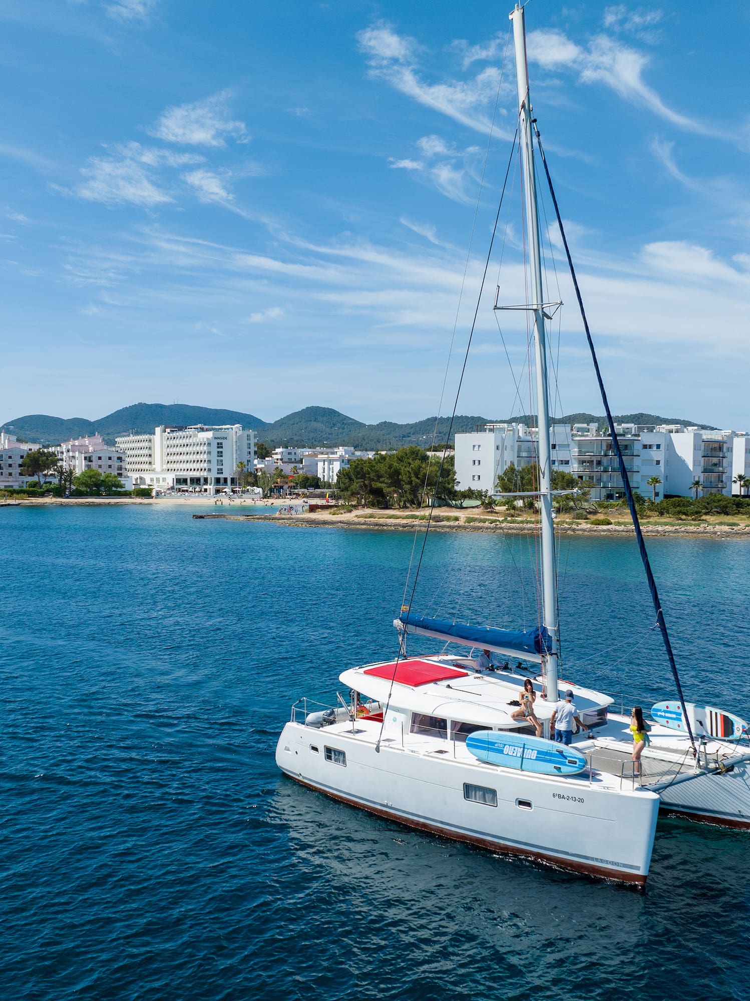 a sailboat in the water