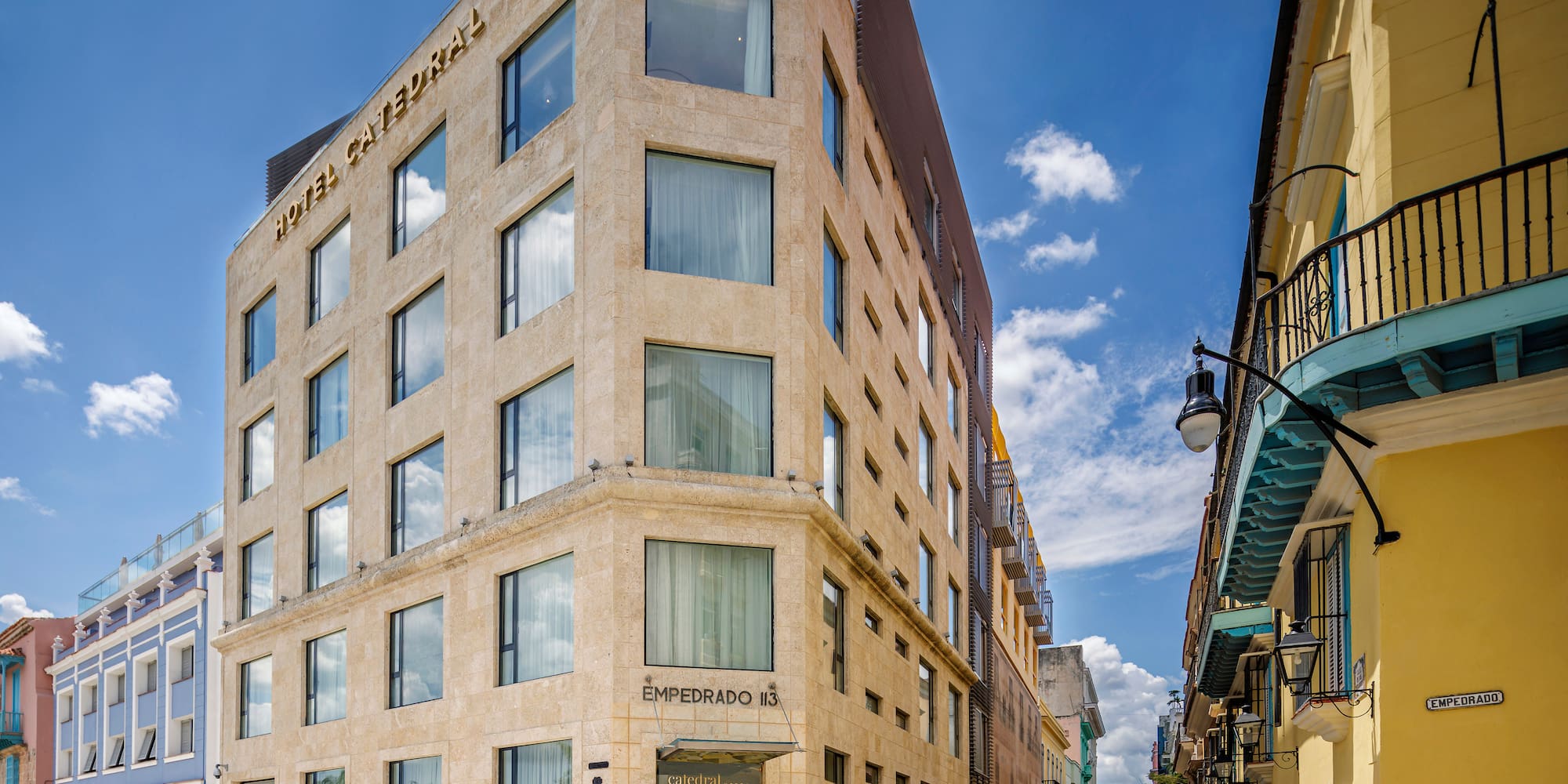 a building with windows and a balcony