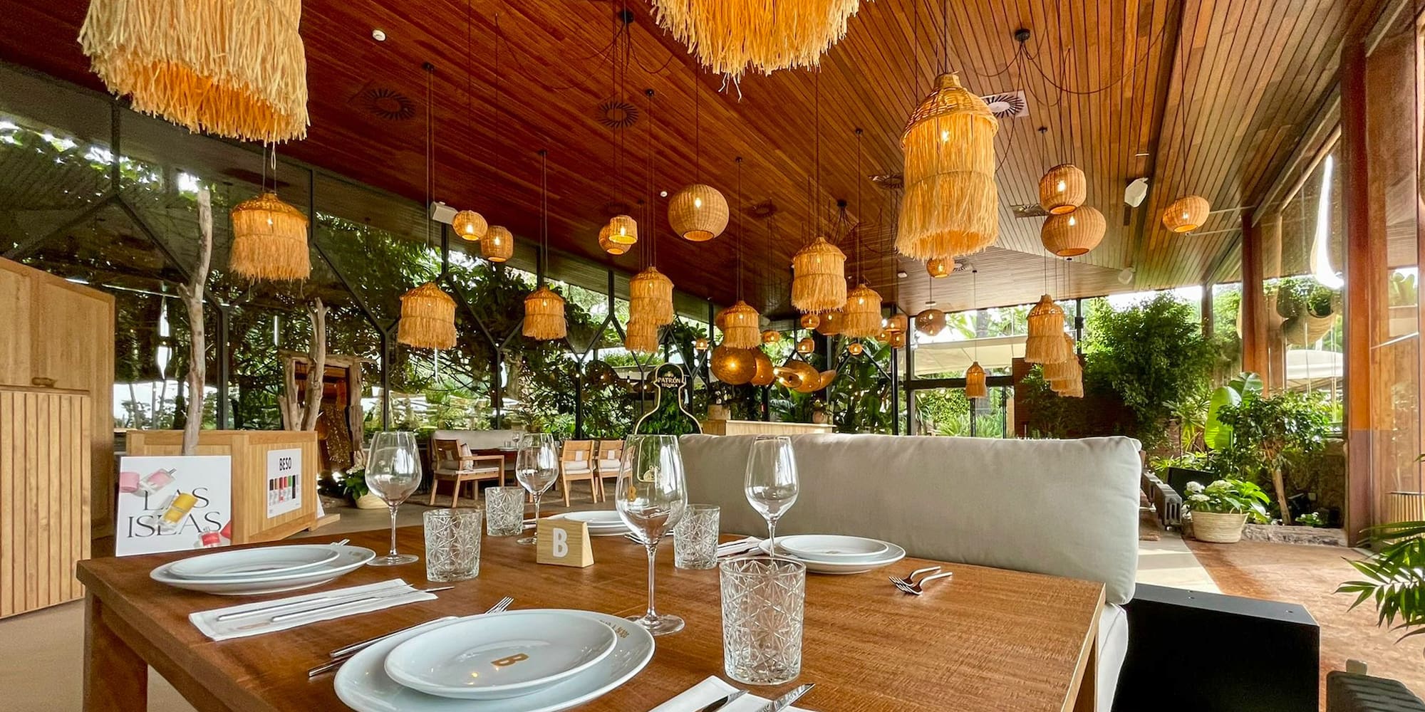 a table set for a dinner party