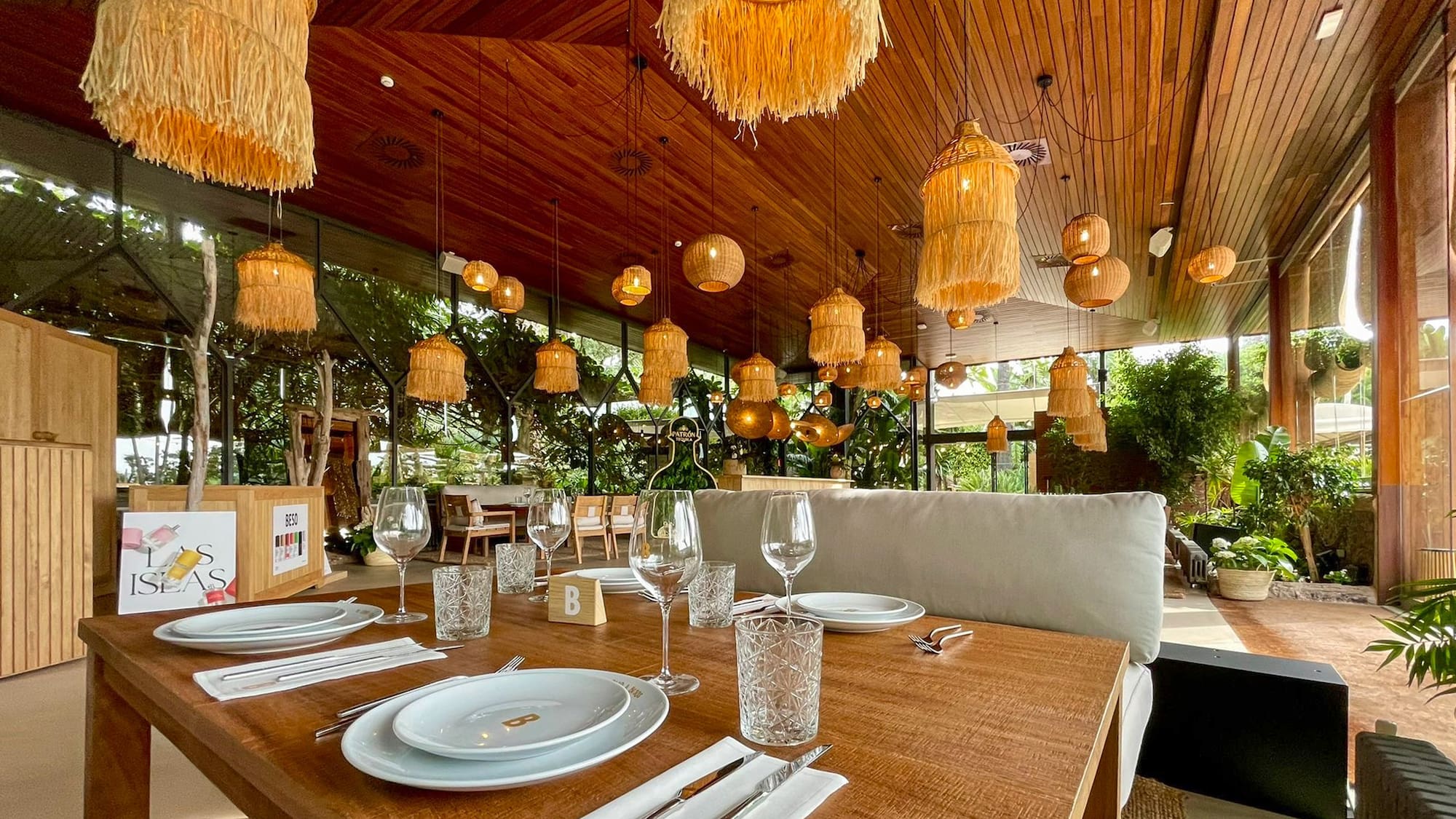 a table set for a dinner party