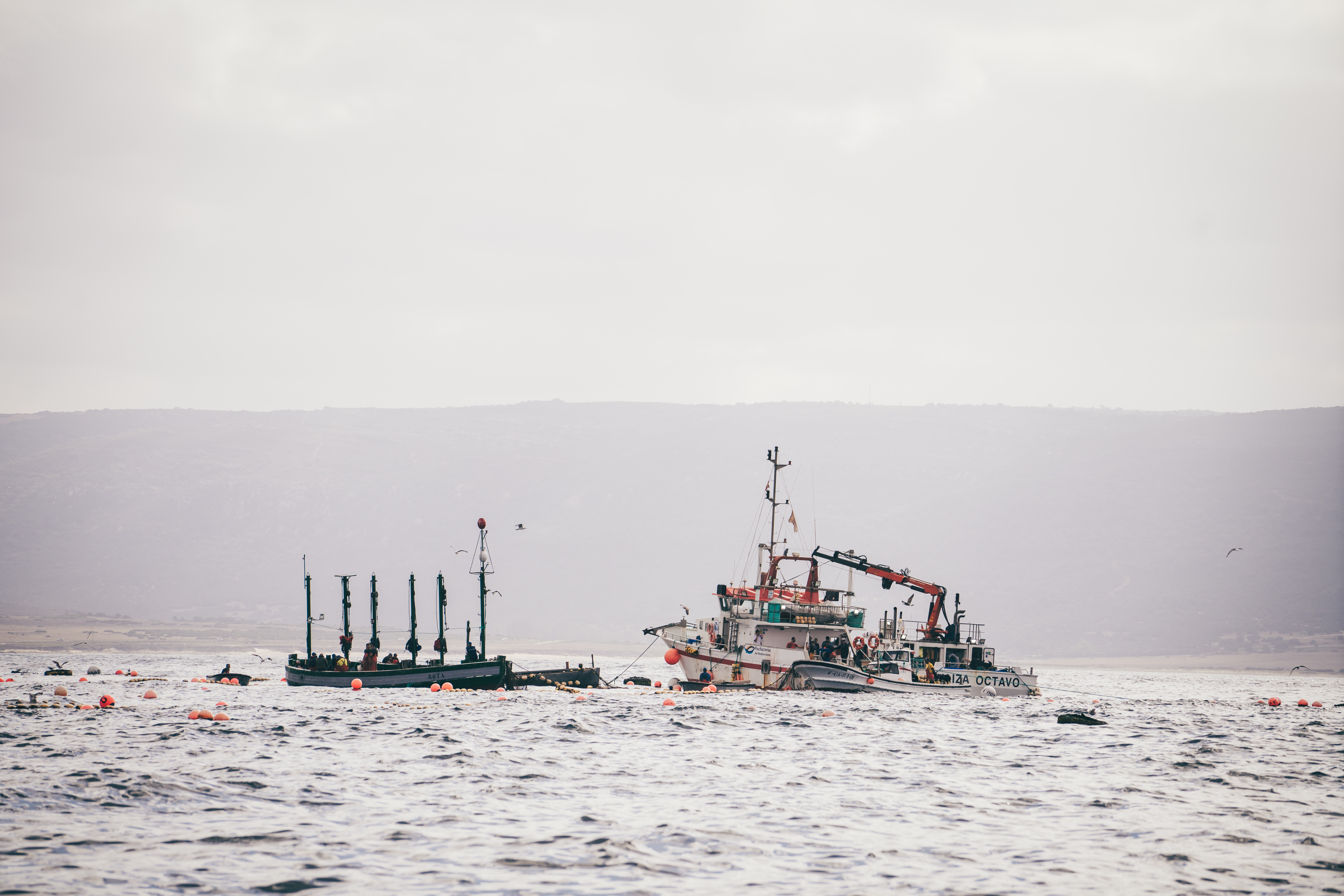 a boat in the water