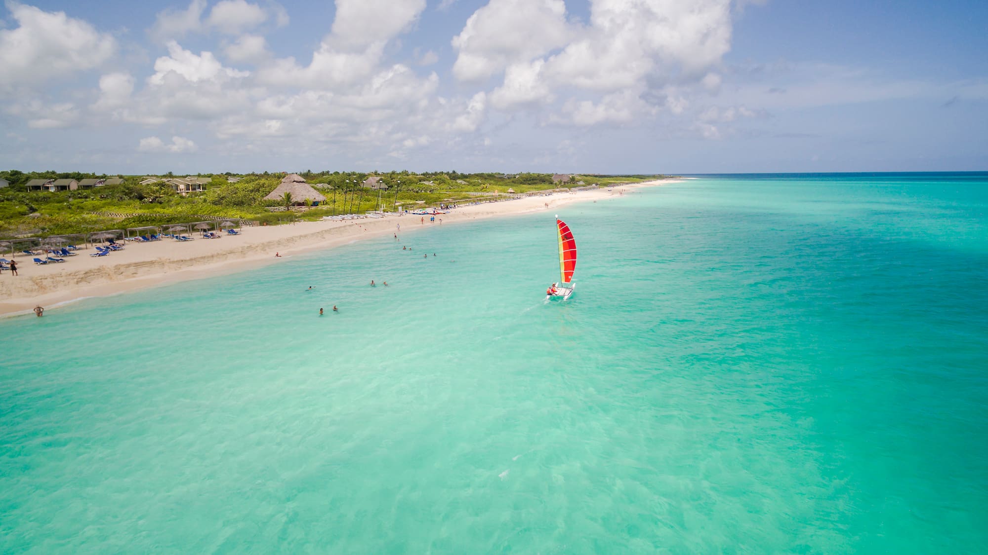 a sailboat in the water