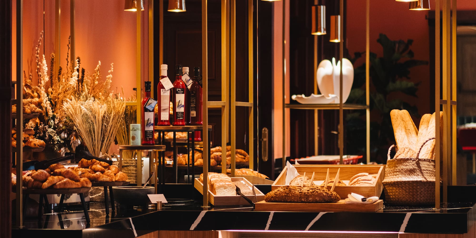 a food on the counter