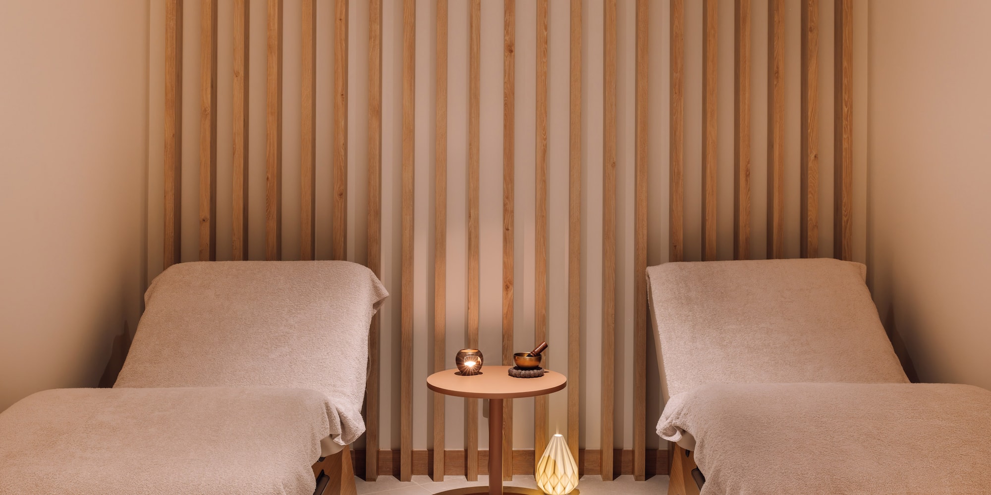 two chairs in a room