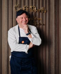 a man in a chef's uniform