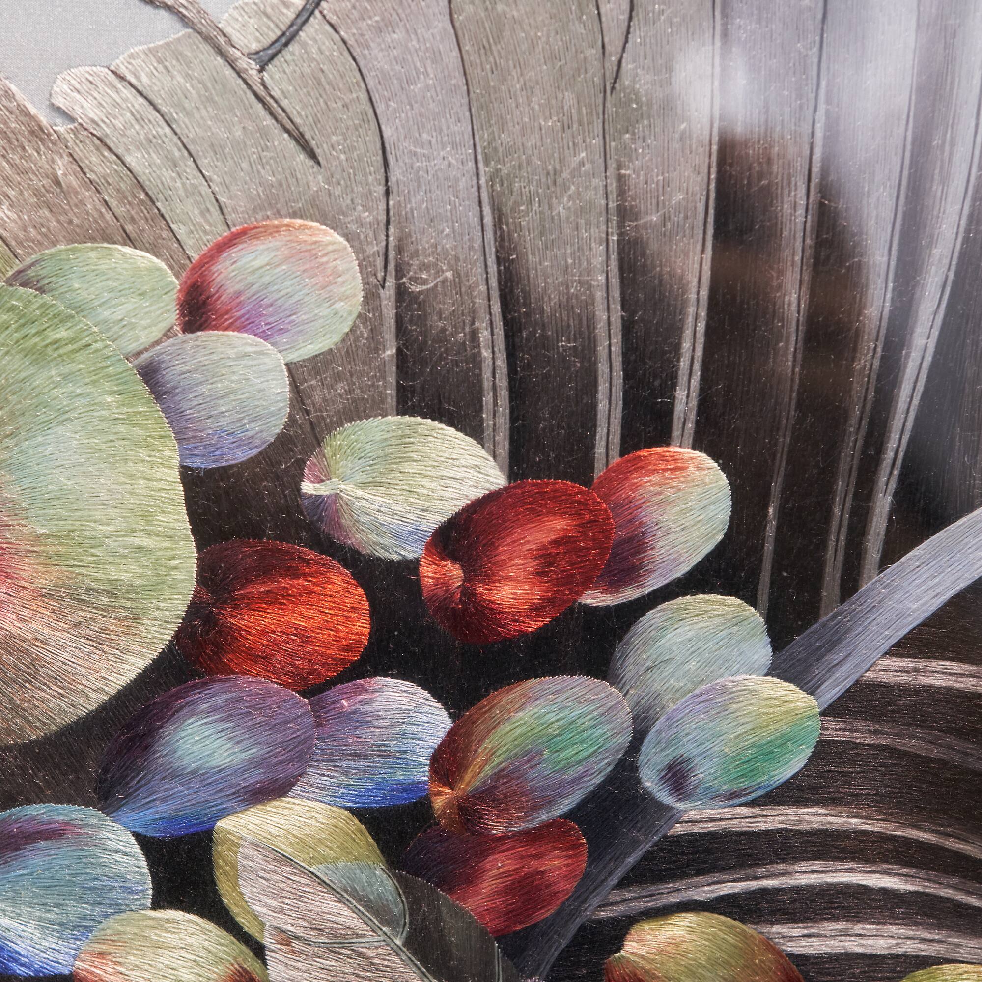 a close up of a glass