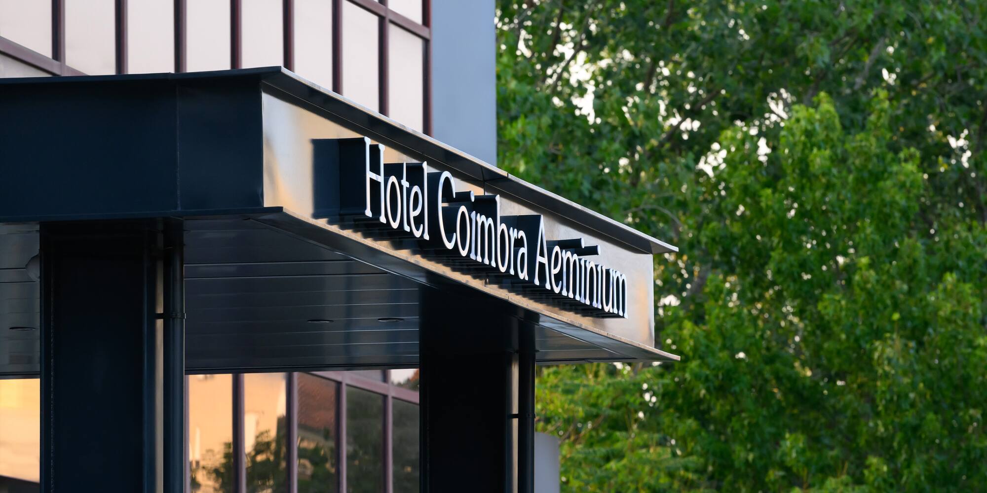 a sign on a building