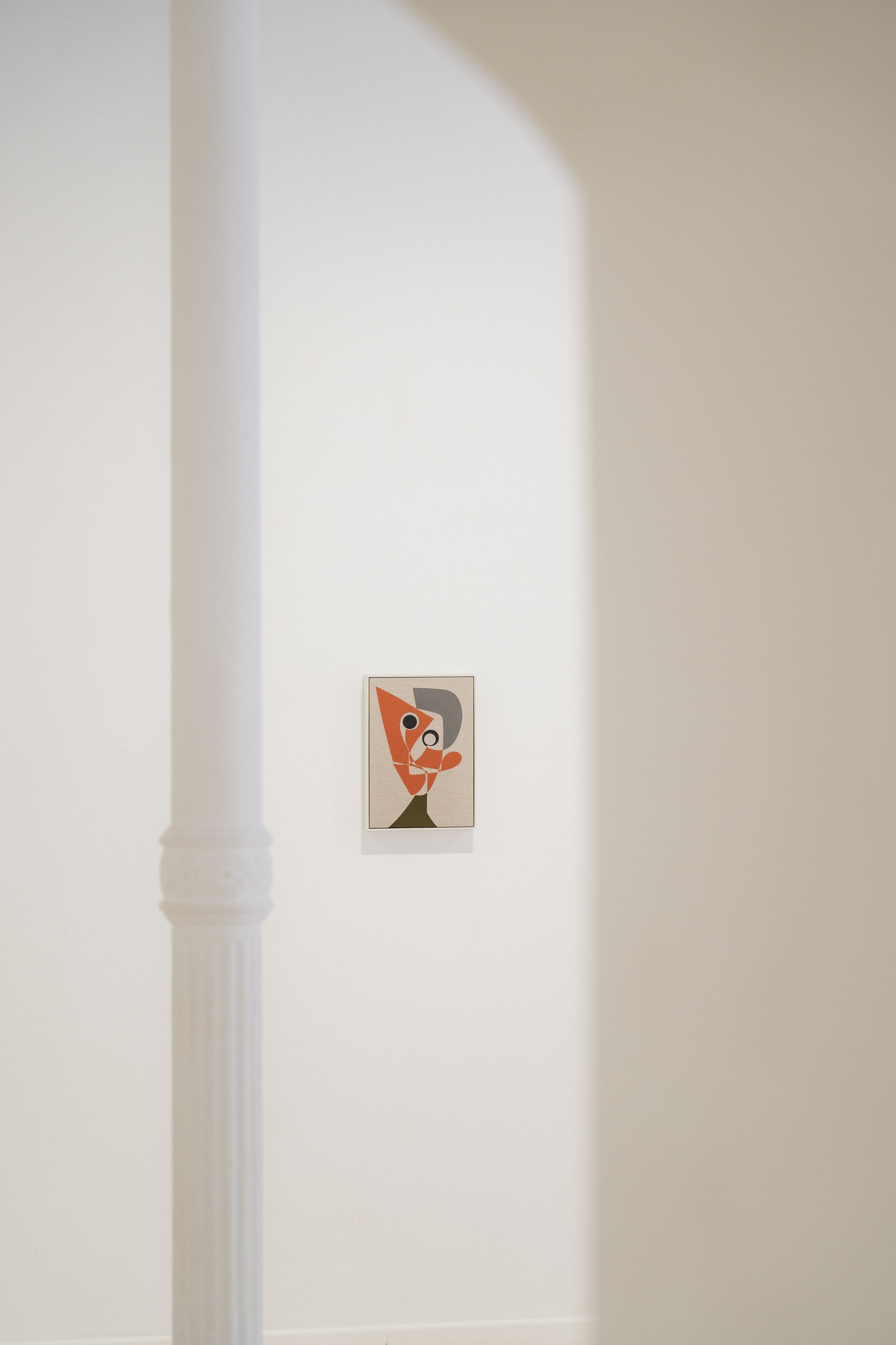 a painting on a wall